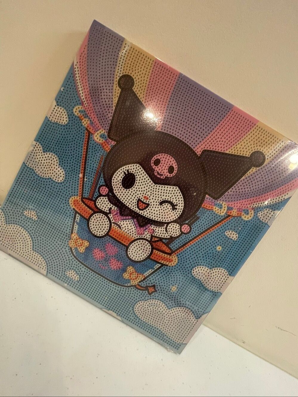 Kuromi Diamond Art 12x12 Bead Kit DIY Craft New Sealed